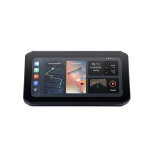 Новый 6,25-дюймовый мотоцикл тахограф бросает экран навигация carplay контроль давления в шинах локомотив