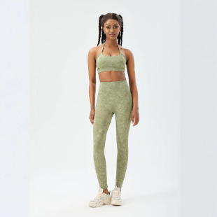 alo Cross-border Yoga Underwear Soft Breathable Elastic Yoga Trousers Y-word Pilates Bra Thin Shoulder Strap Yoga Chest