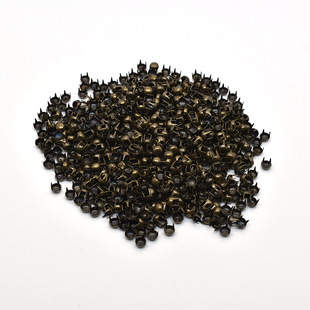 Spot supply brass green round head flat head pointed mushroom head four claw nail stainless steel shaped claw bead nail