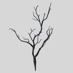 Cross-border 35cm plastic material handmade material mori diy simulation dry twigs antler coral headdress accessories