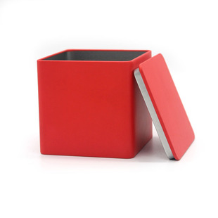 85 square public tea iron box Phoenix single clump jasmine green tea tea tea jar candy candy packaging box