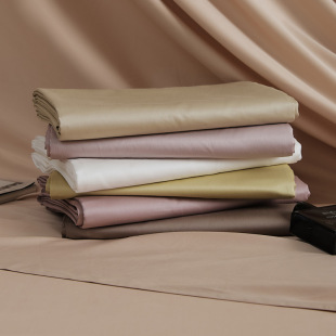 100 Xinjiang Long-staple Cotton Bed Sheet Three-piece Set Light Luxury Cotton Bed Sheet Pillowcase Sleeping Naked Silky Cotton Four-piece Set