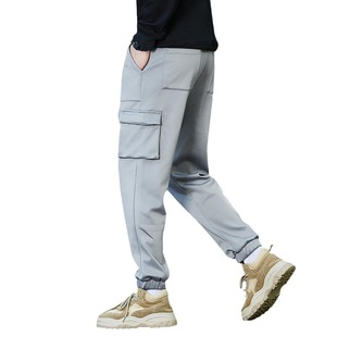 Outdoor mountain windproof pants men's autumn and winter trousers wet waterproof mountaineering pants stretch ankle-tied mountaineering sports pants