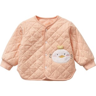 Baby's Cotton Coat Autumn and Winter Children's Cotton Coat Boy's Winter Coat Thickened Girl's Thin Cotton Warm Coat Baby's Cotton Coat