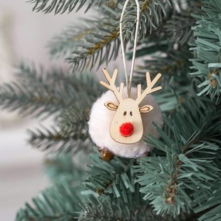✣ Trendy Christmas Tree Bell Pendant New Year Hanging Bell Christmas Decoration Doorbell Ornament Christmas Car Hanging Wind Chime Gift
