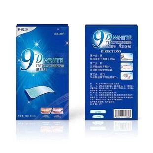 Наклейка для отбеливания зубов WHITE Dazzle WHITE Teeth Sticker 9D Отбеливание зубов и пожелтение от 7 до 14 до поколения волос
