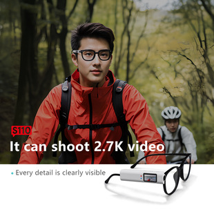 Новый 2K HD очки на головном рекордере видео артефакт жизни камера наружная спортивная камера