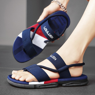 Cross-border 2025 New Sandals Men's Outer Wear Non-slip Sandals and Slippers Summer Slippers Men's Casual Beach Shoes Men's