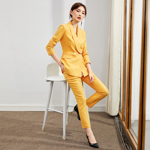 Professional Suit suit Women's Dress Alegable Temperament Small Man Work Clothes Workplace Goddess Fan High-end Suit