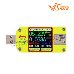 UM34C с Android APP USB3.0 цветной экран тестер напряжения и тока измеритель Type-C