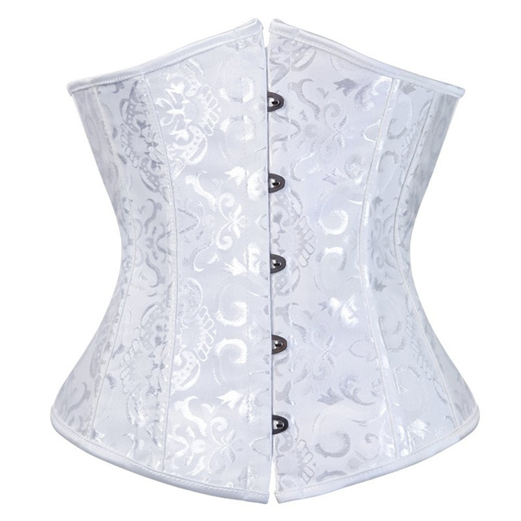 Cross-Border Vintage Plus-Size Court-Style Shapewear Bridal Gown Jacquard Waist Cincher Corset Waist Trainer Tummy Control Belt for Women