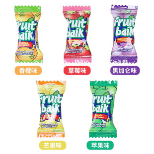 Adm Malaysian Flavor Fruit Gummy 500G/Bag High-Value Mixed Flavor Juice Candy Wholesale Candy Free Shipping