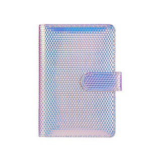 Colorful Laser Bubble Loose-leaf Handbook Book Marble Pattern Loose-leaf Notebook Diary Work Book Cross-border Exclusive