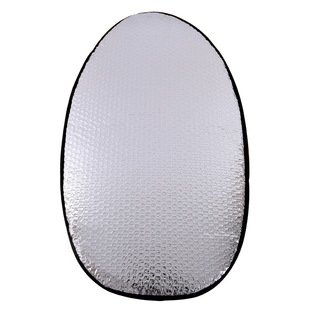 Motorcycle Heat-proof Seat Cushion Summer Battery Car Cushion Reflective Aluminum Foil Heat-insulation Seat Cushion Scooter Sunshade Breathable Seat Cover