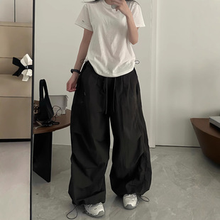 Summer Quick-drying Sports Pants Women's Loose All-match Wide-leg Overalls Jazz Dance Pants Thin Paratrooper Casual Long Pants