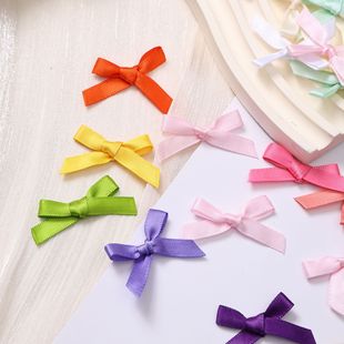 Spot 2 Points Double-sided Polyester with Hand-made Bow Ribbon Webbing Cake Decoration Bow Intimates Accessories