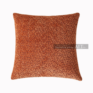 Cream Style High-end Pillow Sofa Living Room Cushion Bedside Light Luxury High-end Feeling Bed Pillow Case without Core Backrest