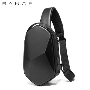 Модная нагрудная сумка BANGE, Мужская Механическая Твердая Сумка в форме ромба, японская и Корейская Повседневная деловая сумка через плечо, нагрудная сумка