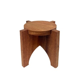 Multi-functional table pendulum creative ornaments torus household office household simple wooden flower stand