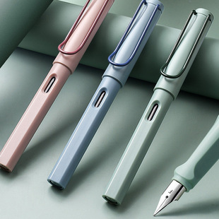 High-looking pen student adult calligraphy hard pen calligraphy retro Morandi Zhengzi signature replaceable ink bag manufacturer