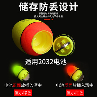 Luminous Big Belly Float Set for Fishing Bighead Carp, Fishing Cage Hook Set for White and Black Carp, Special Hook for Explosive Bait Cage