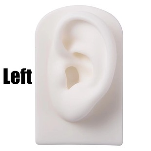 [Factory direct sales] new ear model soft silicone fake ear jewelry ear piercing display props