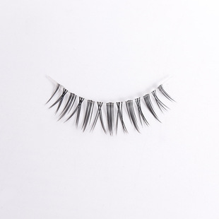 13 ultra-fine hand-inserted transparent stem little devil cartoon false eyelashes natural fairy hair cos Xingyao Peninsula eyelashes