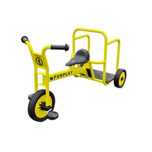 Kindergarten Children's Tricycle Preschool Education Multi-person Pedal Baby Car Foot Driving Outdoor Carrying Toy Car with Bucket