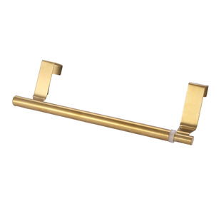 430 Stainless Steel Towel Rack Punch-free Towel Bar Bathroom Retractable Towel Rack Pendant Storage Rack in Stock