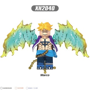 Foreign Trade Special for X0353 suit Animation Series Luffy Assembled Building Blocks Toy Bags
