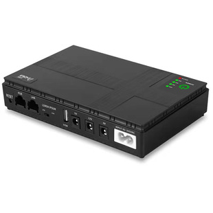 18W Mobile Dc Backup Mini Ups Uninterruptible Power Supply Router Optical Cat Camera Power Extension Poe