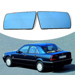 Suitable for 91-00 Mercedes-Benz C W202 E W210 S W140 rear view mirror with heated reversing lens