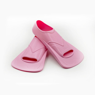 Swimming Flippers Adult Children Silicone Frog Shoes Freestyle Breaststroke Short Fins Professional Light Diving Training Duck Palm