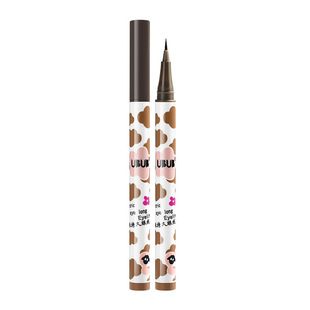 Ultra-fine liquid eyeliner waterproof non-blooming extremely fine lower eyelash lying silkworm pen lasting brown black student novice