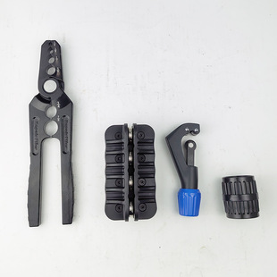 Wholesale metal pipe repair suit copper pipe shaping tongs pipe straightener pipe trimming knife chamferer