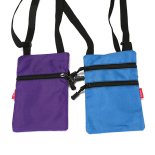 Cross-border Explosions Unisex Ultra-thin Mobile Phone Bag Outdoor Single Shoulder Crossbody Certificate Bag Multifunctional Passport Storage Bag