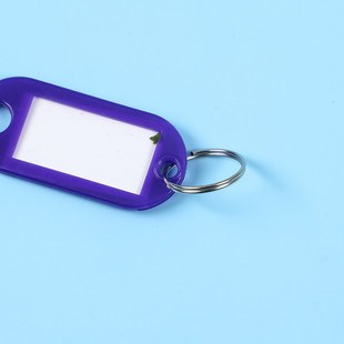 Color plastic keychain hotel luggage listing Hotel hotel key card blank writable number plate wholesale