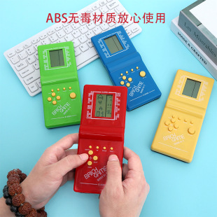 8090 Retro Nostalgic Tetris Game Machine Hot Sale Big Screen Classic Handheld Game Machine Factory Direct Sale
