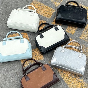Woo Dong Shop Original Joker Crossbody Transparent Small Food Volume Woo Two-dimensional Pain Bag Female [Thick Cut Toast]]