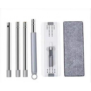 Extra-large Thick Scraping Mop for Lazy Household Dry and Wet Dual-use Flat Mop Hand-free Mopping Artifact