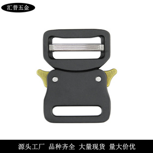 33mm Cobra tactical belt buckle electrophoresis paint matte black zinc alloy buckle laser logo