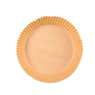 Food Grade Air Fryer Paper Special Paper Round Silicone Oil Paper Oil Absorbing Paper Pad Paper Disposable Baking Paper Household