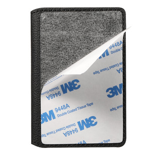 V02 Model Is Suitable for Apple 12-16Pm Mobile Phone Calf Pattern Back Sticker Card Holder 14/15 Card Leather Card Holder Cover