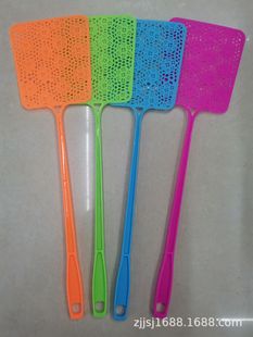 Jsj-8602 Plastic Square Head Fly Swatter Daily Necessities Plastic Fly Swatter Summer Fly Swatter Manufacturer