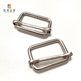 Metal Japanese buckle luggage hardware three-gear adjustable buckle movable belt buckle pull heart buckle crossbody bag adjustable buckle