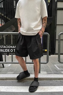 2025 Summer New Design Shorts Men's Profile Loose Pants Trendy Casual All-match Outer Wear American Style Ins