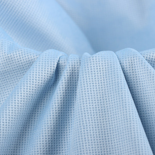 Spot Waffle Fabric 200g Small Waffle Fabric Factory Direct Supply Spring and Summer Women's and Men's Clothing Fabrics