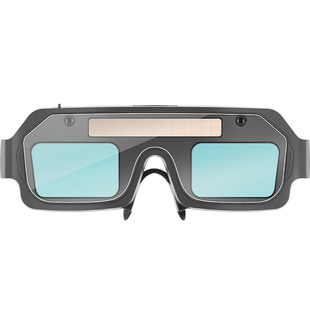 Welding dimming glasses automatic anti-glare anti-penetration replaceable battery welding protective glasses for welders