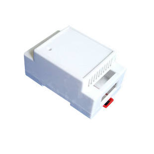 Exquisite instrument plastic shell PLC industrial control box standard rail electrical box 88*55*44mm can be perforated