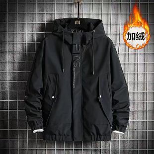 Men's Cotton-padded Winter Thickened Jacket Men's Korean-style Trendy Casual Jacket Youth Hooded Cotton-padded Jacket YC